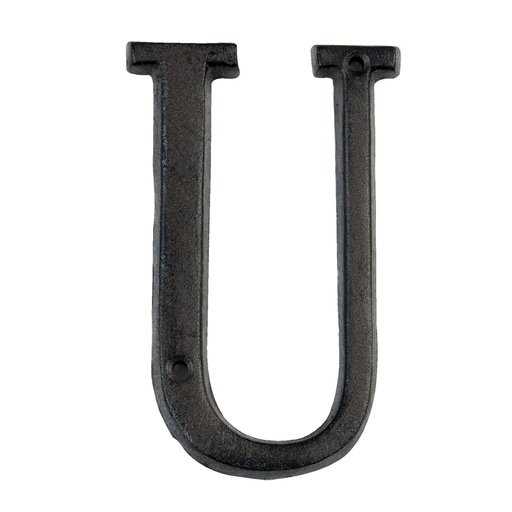 Letter U 8x1x13 cm