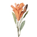 Decoratie tak met bloemen 12x16x88 cm
