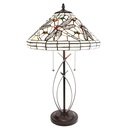 Tafellamp Tiffany Ø 41x69 cm E27/max 2x60W
