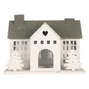 Decoratie huis 36x23x32 cm
