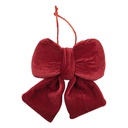 Decoratie strik 12x5x15 cm