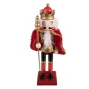 Decoratie notenkraker 7x6x25 cm