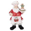 Decoratie kerstman 9x7x16 cm