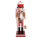 Decoratie notenkraker 8x7x25 cm
