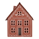 Decoratie huis met LED 27x19x32 cm / 3x AAA
