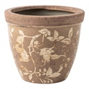Decoratie bloempot Ø 18x15 cm