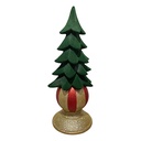 Decoratie kerstboom 27x25x65 cm