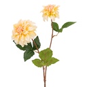 Decoratie tak met bloemen 60 cm