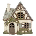 Waxinelichthouder huis 18x10x19 cm