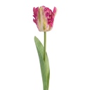 Decoratie tak met bloemen 61 cm