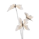 Decoratie tak met vlinders 10x10x65 cm