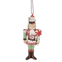 Decoratie hanger notenkraker 5x3x12 cm