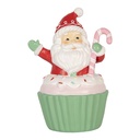 Decoratie kerstman 10x8x14 cm