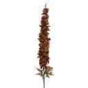 Decoratie tak met bloemen 8x8x124 cm