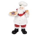 Decoratie kerstman 11x8x18 cm