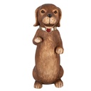 Decoratie hond 23x19x47 cm