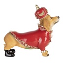 Decoratie hond 22x10x19 cm