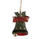 Decoratie hanger bel 4x1x5 cm