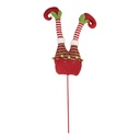 Decoratie Kerst Elfenbenen 20x8x82 cm