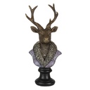 Decoratie hert 10x9x23 cm