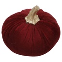 Decoratie pompoen Ø 9x8 cm