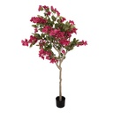 Decoratie Bougainvillea boom 55x55x130 cm