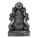 Decoratie grafsteen Halloween 27x4x43 cm