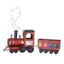 Decoratie trein 63x15x38/50 cm