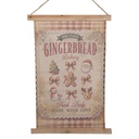 Wandkaart Kerst 40x2x60 cm
