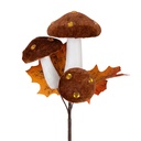Decoratie paddenstoel 8x4x55 cm