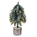 Kunstkerstboom 11x11x25 cm